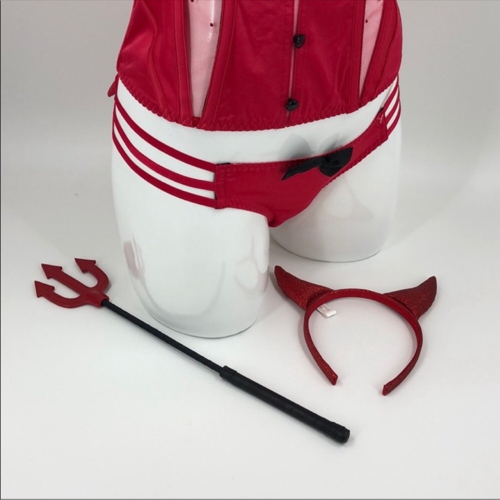 Victoria's Secret Sexy Little Devil who will you be tonight costume NWT - Picture 4 of 13